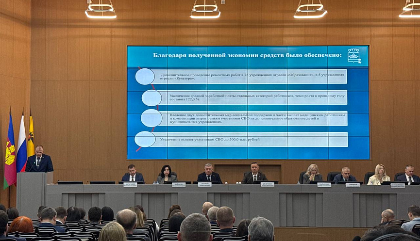 В Новороссийске экономия бюджетных расходов за 2025 год составила более 2 млрд рублей