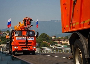 В Сочи запущено движение по путепроводу в составе будущего Обхода Адлера